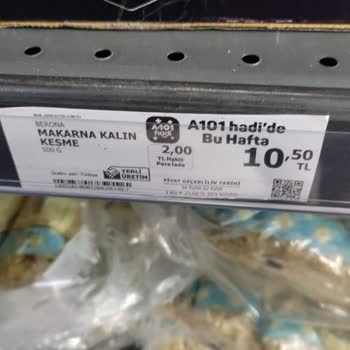 A101 Hadi Etiketleri Fiyatları