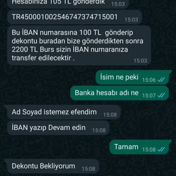 Aydın Yarınlar Vakfı Dekont Ve Burs