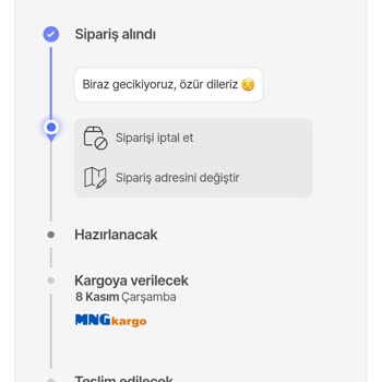 Hepsiburada 9 Gün Oldu Hala Kargoya Verilmedi