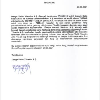 Garanti Bankası Borcum Olmadığı Halde