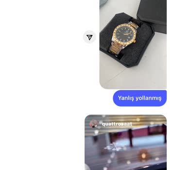 quattrosaat (Instagram) Yanlış Ürün Yollandı Değişim İçin Kod Vermiyorlar