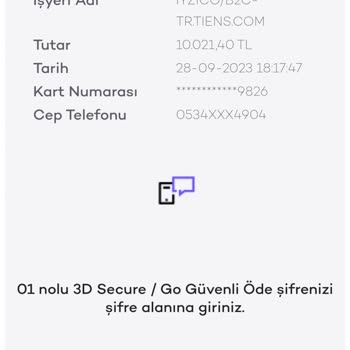 Akbank 3D Secure Şifresi Alamıyorum