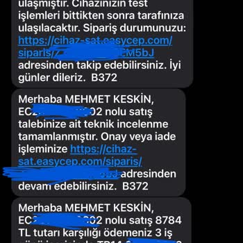 Easy Cep Telefon Satışı