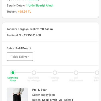 Trendyol Kampanyalı Şiparişin Sebepsiz Yere İptal Edilmesi