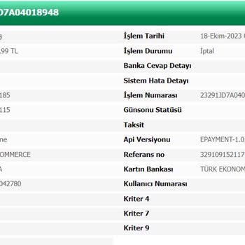 TEB Kredi Kartıma Ücret İadesi Gerçekleşmiyor