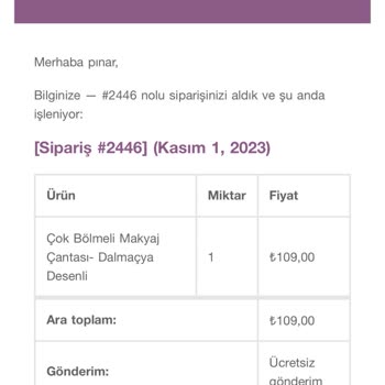 Ala Çanta Alınan Ürünün Para İade Talebi