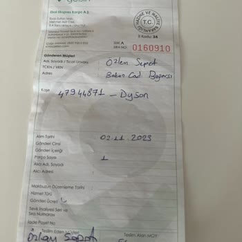 Dyson Ürünümde Çekiş Gücü Sorunu