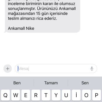 Nike Kusurlu Ürünün Arkasında Durmuyor.