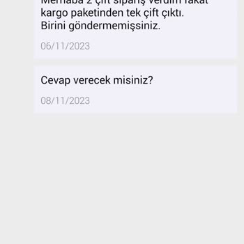 N11 Eksik Ürün Gönderimi