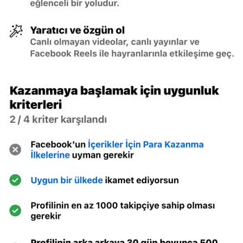 Facebook Para Kazanma Kısıtlandı
