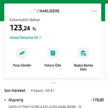 A101 İzmir Narlıdere'deki Marketten Alışveriş Sorunu
