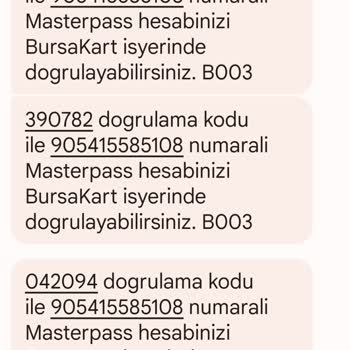 Adıma Masterpass Hesabı Açılmış