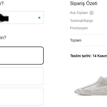 Nike Memnuniyetsiz İade Süreci