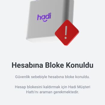 Hadi TOM Pay Hadi Haksız Yere Yapılan Bloke