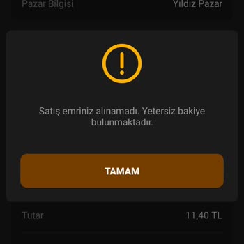 VakıfBank Hisse Satışı Yapamıyorum
