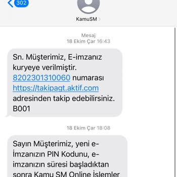 AGT Kurye Tarafından Haftalardır Teslim Edilmeyen E İmza