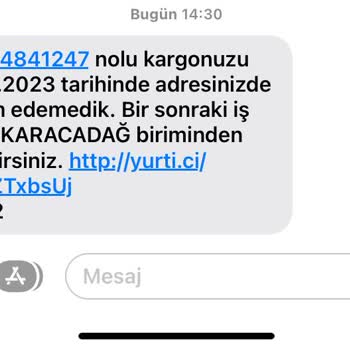 Yurtiçi Kargo Kargo Şikayeti Teslimat