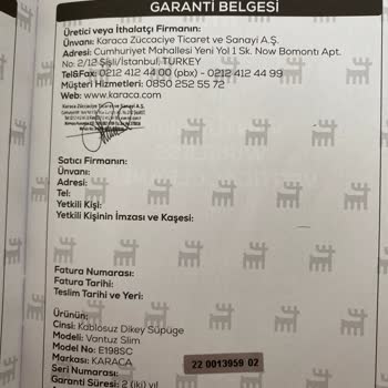 Karaca Vantuz Çekimi Çok Çok Kötü