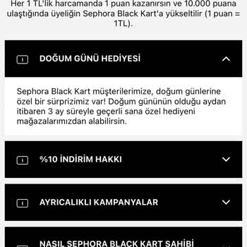 Sephora Üyelik Kartlarının Vadettiğini Sağlamaması