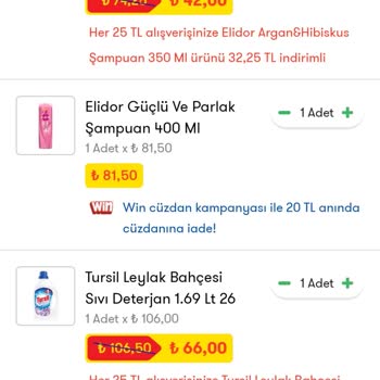 Şok Marketler Win Para İadesi