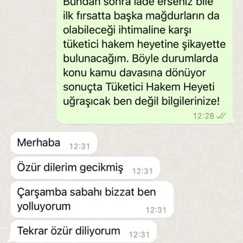 Toptan Kavanoz Ödemesi Yapılan Ürünün Gönderilmemesine Rağmen Para İadesi Yapılmadı.