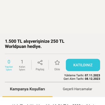 VakıfBank Kazandığım World Puanı Yatırmıyor!