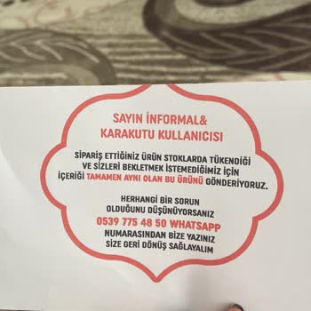 İnformal Yayınları Kitaplar Geç Ve Yanlış Geldi