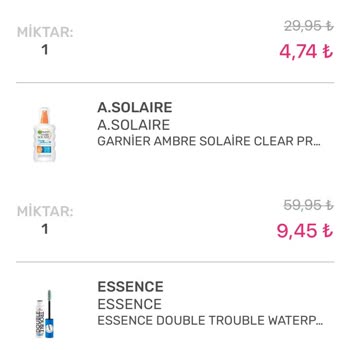Watsons İndirimden Aldığım Ürün İptali Ve Telafi Kuponu