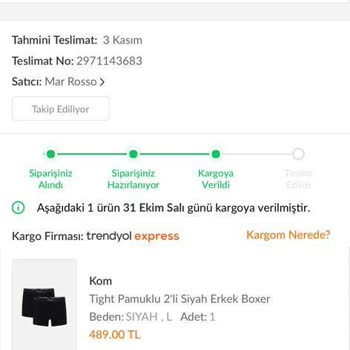 AGT Kurye (aynigunteslim.com) Kargo Teslimatıyla İlgili Sorun