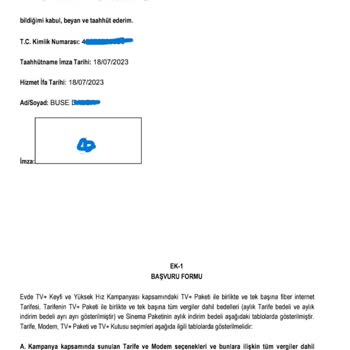 Superonline Fazla Fatura Bedeli Ve Anlaşma Harici Modem Takılması