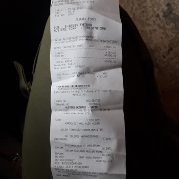 A101 Den Aldığım Yemek Takımı Teslim Edilmedi.