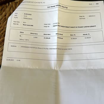Gürgençler 6 Haftada Teslim Edilmeyen 15 Pro Max