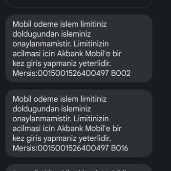 Akbank NFC Yetersiz Bakiye Diyerek Kullanamıyorum