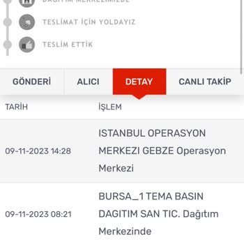 KARGOMsende Kargo Teslimatı Yapmama