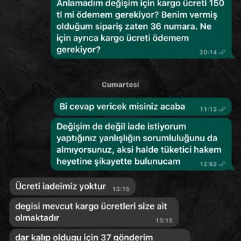 Shopier Ücret İadesi Talebi