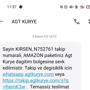AGT Kurye (aynigunteslim.com) Ürünüm Teslim Edildi Ama Ben Teslim Almadım