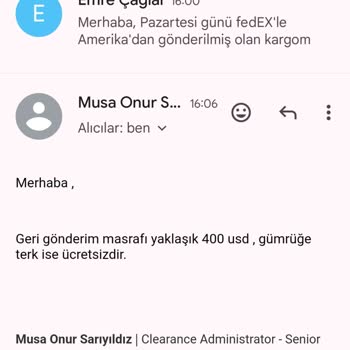 Organize Usulsüzlük Fedex Ve Gümrük Şirketi İş Birliği