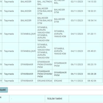 PTT Kargo Kargom Gelmiyor. 3 Gündür PTT De Dağıtımda Görünüyor