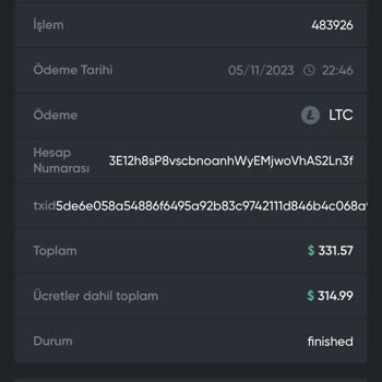 ShadowPay Yanlış İşlem Yapılması