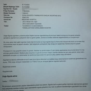 Doğa Sigorta Sigortalısının Hakkını Talep Edemiyor