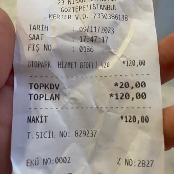 Medical Park Hastanesi Otopark Yatan Hastadan Günlük120 TL Talebi