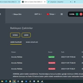 Bahis.com Sitesinde Haksız Kazanç Silme Sorunu