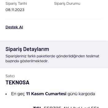 Teknosa Ürün İptali Fiyat Artışı