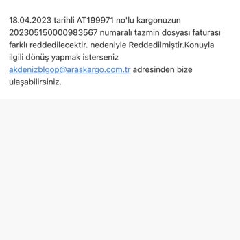 Aras Kargo'da Değerli Ürünlerin Kaybolması
