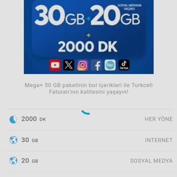 Turkcell İstediğim Faturalı Pakete Geçmemi Sağlamıyor