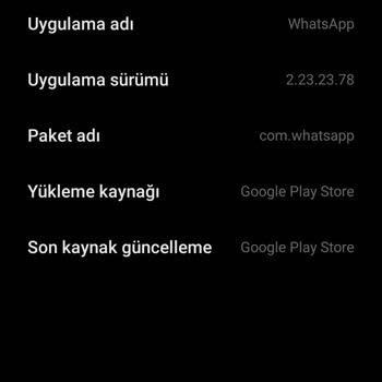 WhatsApp Oturum Açma Hatası