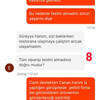 Migros Yemek Parası Ödenip Teslim Edilmeyen Ürünlerin Teslim Edildi Gözükmesi.