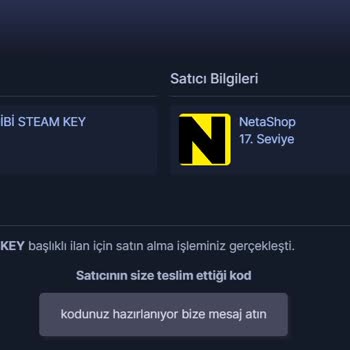 itempazar.com Aldığım Kod Gelmedi