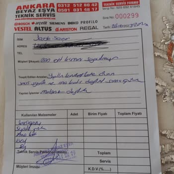 Ankarabeyazesyatamirservisi.com Buzdolabı Tamirat Deneyimi