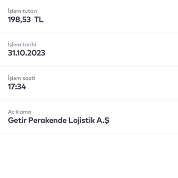 Getir Ücret İadesi Veya Bakiye Tanımlanması
